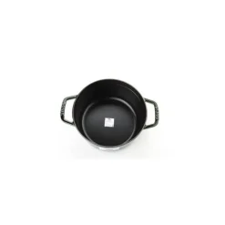 STAUB Cocotte Fonte Ronde 28 cm Vert Basilic Majolique 6,7 L