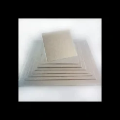Support Gâteau Carré 15 x 0,4 cm Argenté Funcakes