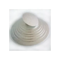 Support Gâteau Rond Ø15 x 0,4 cm Argenté Funcakes