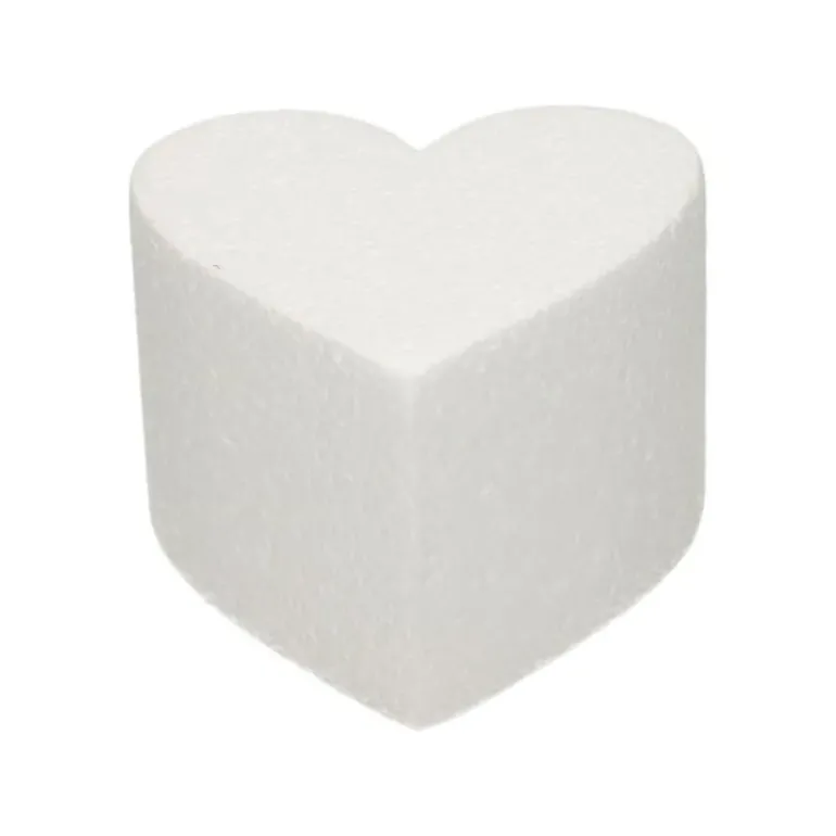 Support Polystyrène Cœur Ø 10 cm H 7 cm Funcakes