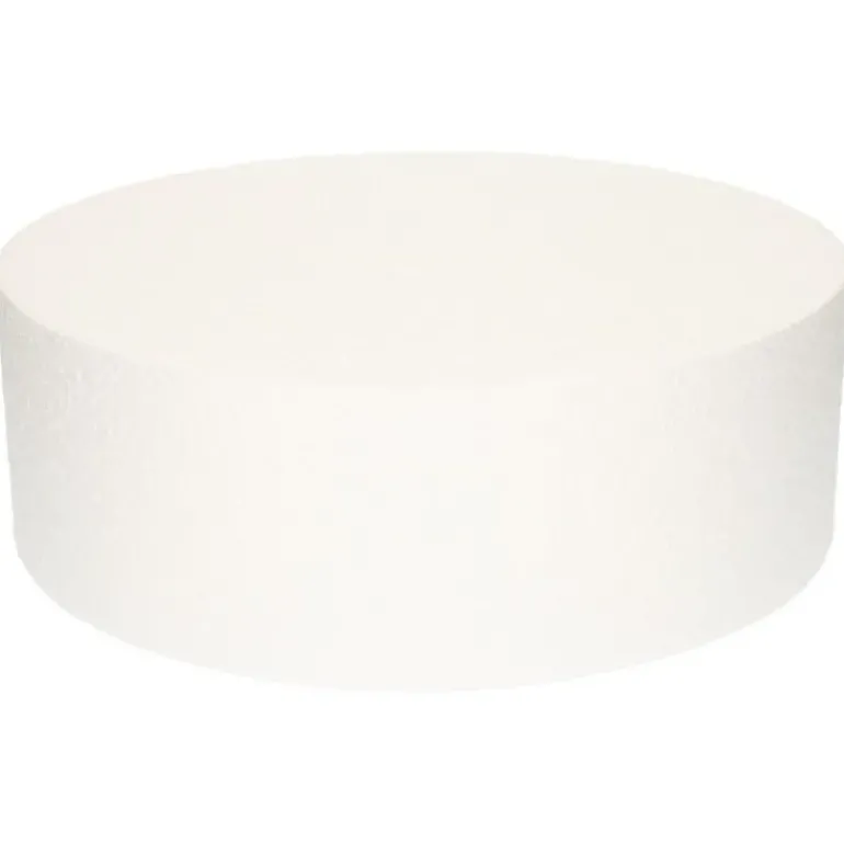 Support polystyrène rond H10 cm Ø 35 cm