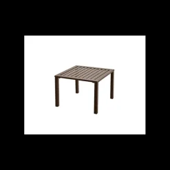 Table Basse Carrée 50 x 50 cm Bronze Sunset Grosfillex