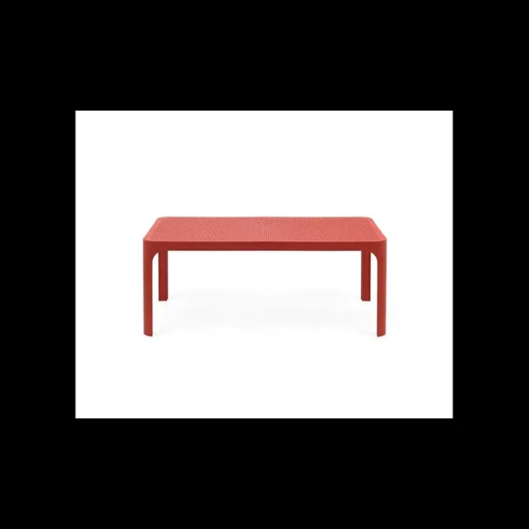 Table Basse en Résine 60 x 100 cm Corail Net Nardi