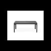 Table Basse en Résine 60 x 100 cm Anthracite Net Nardi