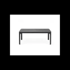 Table Basse en Résine 60 x 100 cm Anthracite Net Nardi