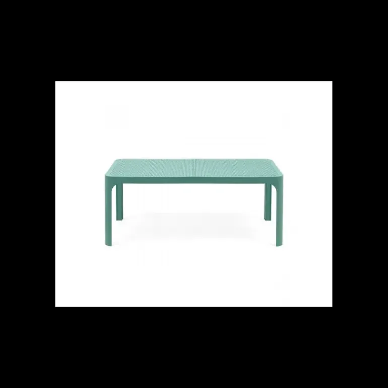 Table Basse en Résine 60 x 100 cm Vert d'Eau Net Nardi