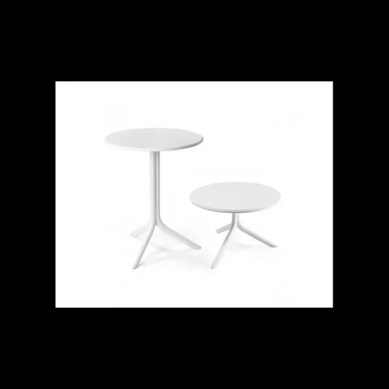 Table convertible en Polypropylène Spritz Blanche Nardi
