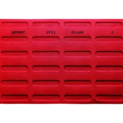 Tapis Silicone Micro-perforé Éclair 12,5 x 2,5 cm x H 0,5 cm (x24) Pavoni