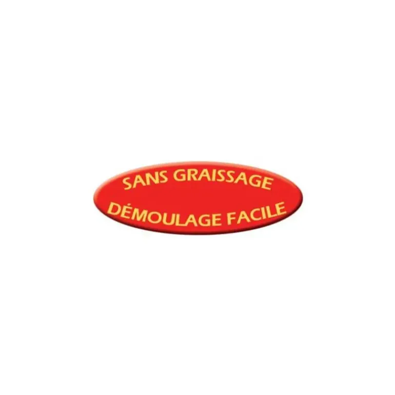Tartelette ovale (Oblongue) Cannelée Exoglass® - Moule anti-adhésif