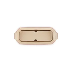 Terrine Rectangulaire avec presse 28 cm Cerise Le Creuset céramique