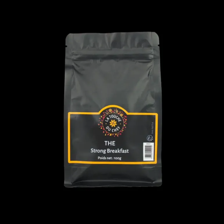 Thé Noir Strong Breakfast 100g La Touche Du Chef