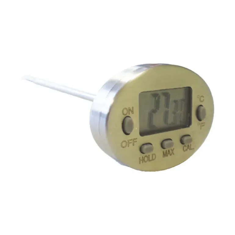 Thermomètre sonde digital tout inox -50°C à +300°C