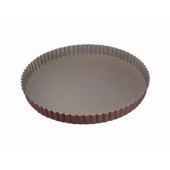 Tourtière Cannelée Anti-adhésif 28 cm x H 2,5 cm Gobel