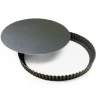 Tourtière Cannelée Fond Mobile 28 cm Gobel
