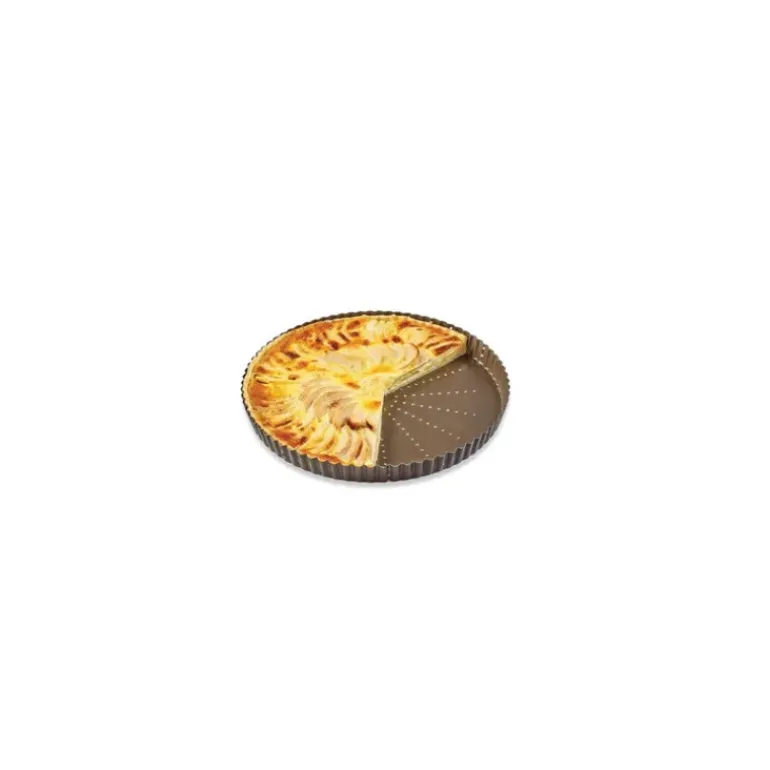 Tourtière perforée Ø 32 cm - anti-adhérent Gobel