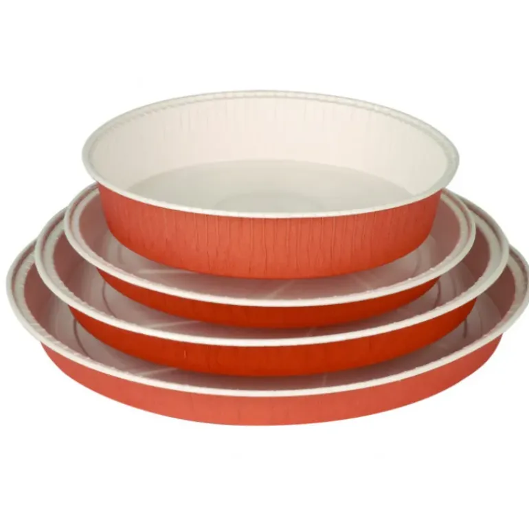 Tourtière Unie en Carton 18,5 cm x H 1,9 cm Optima (x50)