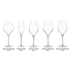 Verre à Vin Blanc Chardonnay 35 cl (x6) Luigi Bormioli SUPREMO