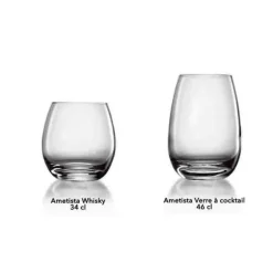 Verre Cocktail 46 cl (x6) Luigi Bormioli AMETISTA