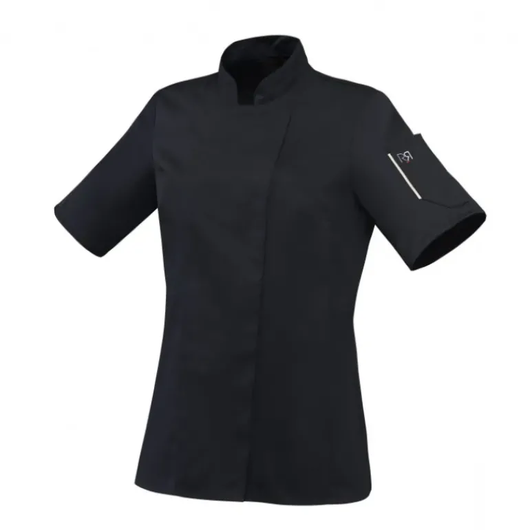 Veste de Cuisine Femme Noire UNERA T.0 Robur