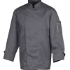 Veste de Cuisine Mixte Anthracite NERO T.1 Robur manche Longue