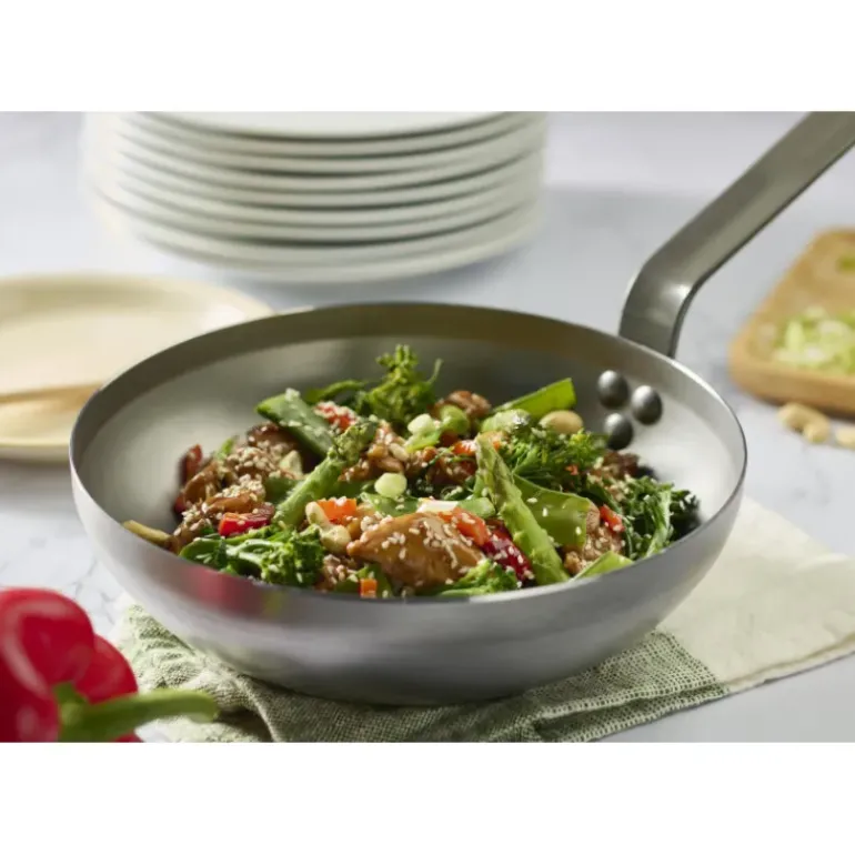 Wok Bombé Ø 24 cm Minéral B De Buyer