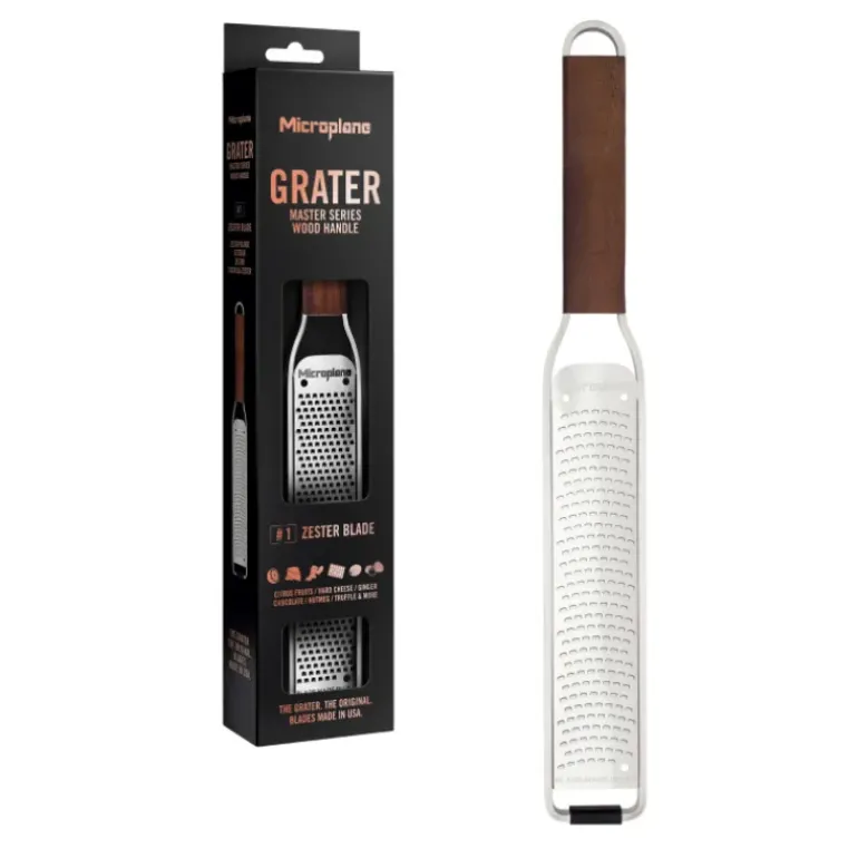 Zesteur Master Manche en Bois Microplane