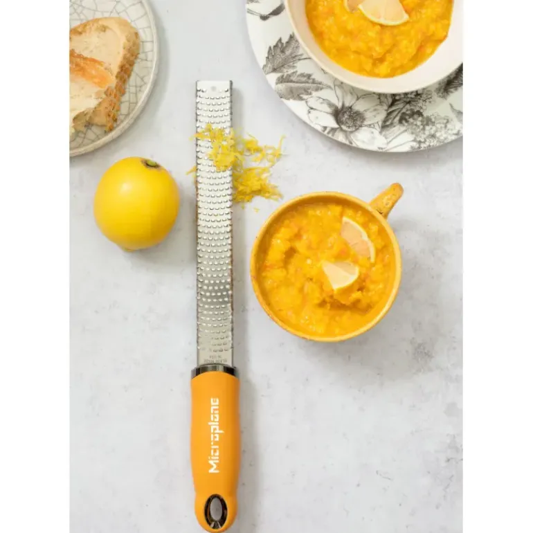 Zesteur Premium Classic Jaune Moutarde Microplane